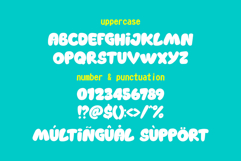 Chubby Popz | Fun Bold Cartoon Display Font Product Image 2
