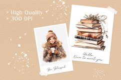 Rustic Cozy Winter Sublimation Clipart Bundle Product Image 2