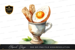 Breakfast in a cup clipart png Product Image 1