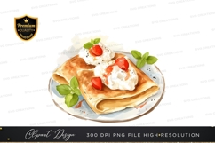 Delicious crepes with fresh toppings Product Image 1