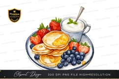 Healthy breakfast clipart png Product Image 1