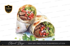 Delicious beef burrito Product Image 1