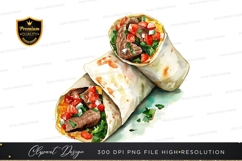 Delicious beef burrito Product Image 1
