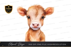 Adorable calf clipart png Product Image 1