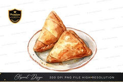 Delicious pastry on a plate Product Image 1