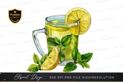 Refreshing lemon mint drink Product Image 1