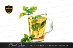 Refreshing lemon and mint tea Product Image 1