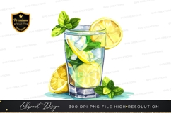 Refreshing lemon and mint drink Product Image 1