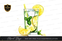 Refreshing lemon mint drink Product Image 1