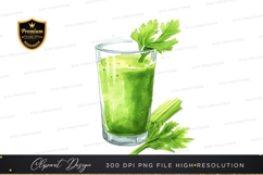Green smoothie clipart png Product Image 1