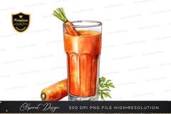 Carrot juice clipart png Product Image 1