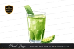 Aloe vera drink clipart png Product Image 1