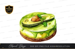 Delicious avocado cake Product Image 1