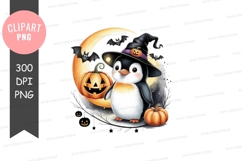 Penguin in halloween costume Product Image 1