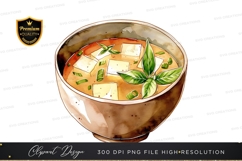 Miso soup clipart png Product Image 1