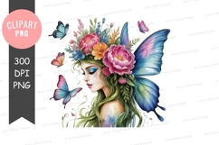 Enchanted fairy with butterfly wings Product Image 1