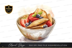 Delicious fruit crepes Product Image 1