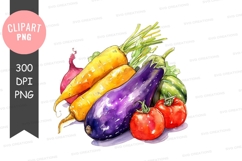 Assorted vegetables clipart png Product Image 1