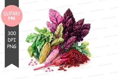 Assorted vegetables clipart png Product Image 1