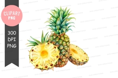 Pineapples clipart png Product Image 1