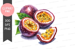Passion fruit clipart png Product Image 1