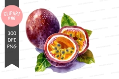 Passion fruit clipart png Product Image 1