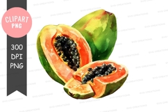 Papaya clipart png Product Image 1