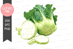 Fresh celery clipart png Product Image 1