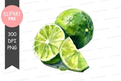 Fresh lime clipart png Product Image 1