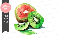 Clipart png: watercolor fruits Product Image 1