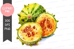 Custard apple clipart png Product Image 1