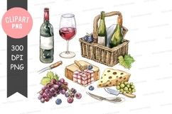 Wine and cheese picnic Product Image 1