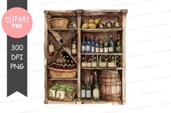 Wine cellar clipart png Product Image 1