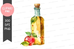 Apple cider bottle clipart png Product Image 1