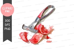 Broken razor clipart png Product Image 1