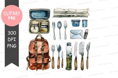 Picnic essentials clipart png Product Image 1
