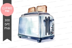 Toaster with toast clipart png Product Image 1
