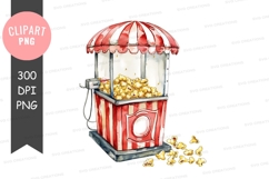 Vintage popcorn machine Product Image 1