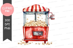 Vintage popcorn machine Product Image 1