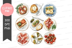 Gourmet dishes clipart png Product Image 1