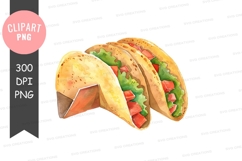 Delicious tacos clipart png Product Image 1