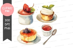 Delightful desserts clipart png Product Image 1