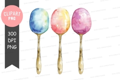 Colorful maracas clipart png Product Image 1