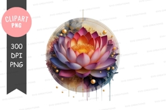 Lotus flower art Product Image 1