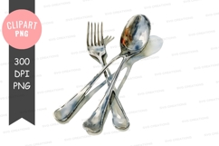 Silverware clipart png Product Image 1