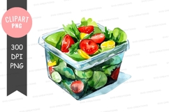 Fresh salad clipart png Product Image 1