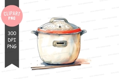 Steamer pot clipart png Product Image 1