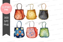 Colorful handbag clipart png Product Image 1