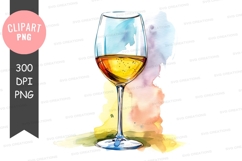 Wine glass clipart png Product Image 1