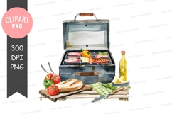 Summer bbq clipart png Product Image 1